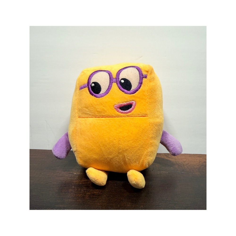 Numberblocks Number 2 Plush Stuffed Character Educational Toy 6"‎
